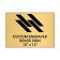 Horizontal Engraved 10" x 14" Heavy Brass Signs 