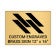 Horizontal Engraved 12" x 16" Heavy Brass Signs