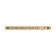 Horizontal Engraved 1" x 16" Heavy Brass Signs