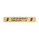 Horizontal Engraved 2" x 14" Heavy Brass Signs 