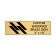 Horizontal Engraved 3" x 10" Heavy Brass Signs 
