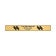 Horizontal Engraved 3" x 24" Heavy Brass Signs