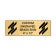 Horizontal Engraved 4" x 12" Heavy Brass Signs