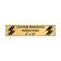 Horizontal Engraved 4" x 18" Heavy Brass Signs