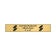 Horizontal Engraved 4" x 24" Heavy Brass Signs