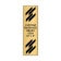 Vertical Engraved 10" x 3" Heavy Brass Signs 