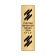 Vertical Engraved 14" x 4" Heavy Brass Signs