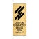 Vertical Engraved 14" x 6" Heavy Brass Signs