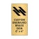Vertical Engraved 8" x 4" Heavy Brass Signs