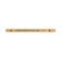 Horizontal Full Color 1" x 18" Brass Signs 