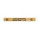 Horizontal Full Color 2" x 20" Brass Signs 