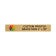 Horizontal Full Color 3" x 20" Brass Signs