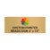 Horizontal Full Color 4" x 10" Brass Signs