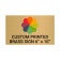 Horizontal Full Color 6" x 10" Brass Signs
