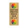 Vertical Full Color 10" x 4" Brass Signs 