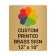 Vertical Full Color 12" x 10" Brass Signs