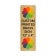 Vertical Full Color 12" x 4" Brass Signs