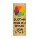 Vertical Full Color 14" x 6" Brass Signs