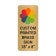 Vertical Full Color 18" x 8" Brass Signs