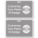 Customizable Horizontal Double Sided ID Badge