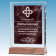 Donor Recognition Marble Ruby Acrylic Award