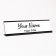2" x 8" Custom Desk Name Plate