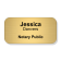 Notary Engraved Name Tag