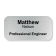 Professional Engineer Engraved Name Tag