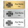 Executive Engraved Small Beveled Rectangle Name Badges