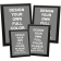 Black Edge Full Color Photo Plaque