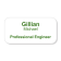 Professional Engineer Full Color Name Tag