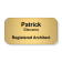 Registered Architect Full Color Name Tag
