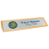 Genuine Red Alder Full Color Desk Plate
