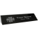 Engraved Black Marble 2" x 10" Desk Name Plate