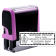 Pink Self-Inking Notary Stamp