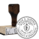 Round Wood Handle Notary Stamp