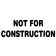 Not for Construction Plan & Blueprint Stamp