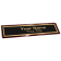 Custom Glossy 2" x 10" Rosewood Desk Plate