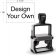 Customizable Trodat Professional 5208 Heavy Duty Self-Inking Stamp with Stainless Steel Frame and 2" x 2.75" Impression Size