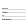 Simple Bold Sans Serif Business Form Stamp