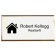 Real Estate Medium Rectangular 3" x 1.5" Executive Holder Name Tag