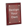 Engraved Floating Acrylic 8" x 10" Rosewood Plaque