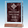 Teacher Marble Ruby Acrylic Award 