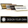 2" x 8" Engraved Desk Plate with Holder