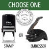 Alabama Notary Seal - Choose Stamp or Embosser