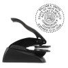 New Mexico Round Notary Seal Embosser With Desk Cradle