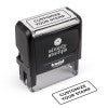 Custom Rubber stamp with impression 
