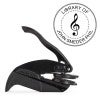 Treble Clef Music Symbol Embosser and Impression