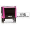 Alaska Notary Pink Stamp Body and Impression