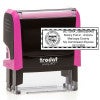 Arizona Notary Pink Rectangle Self-Inking Stamp